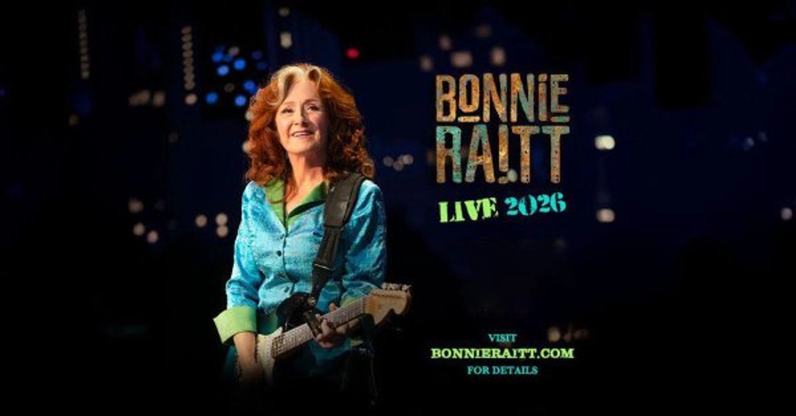 Win tickets to see Bonnie Raitt!