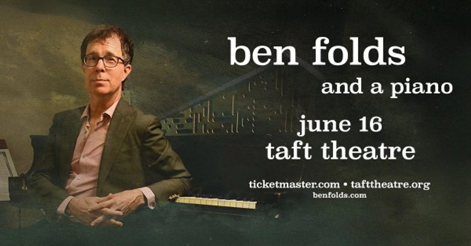 [WIN TICKETS] BEN FOLDS @ TAFT THEATRE