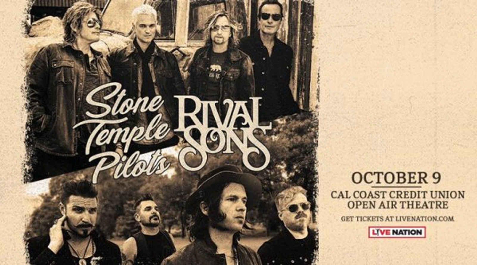  Win Stone Temple Pilots and RIVAL SONS Tickets  - Thumbnail Image