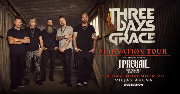 Win Tickets To See Three Days Grace