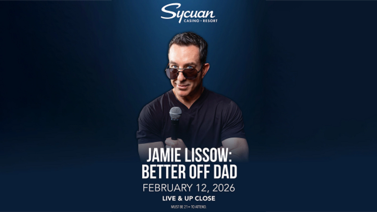 Win A Pair of Tickets To See Jamie Lissow at Sycuan Casino Resort