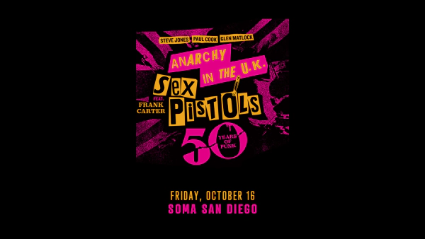 Win Tickets To See Frank Carter and Sex Pistols at SOMA!