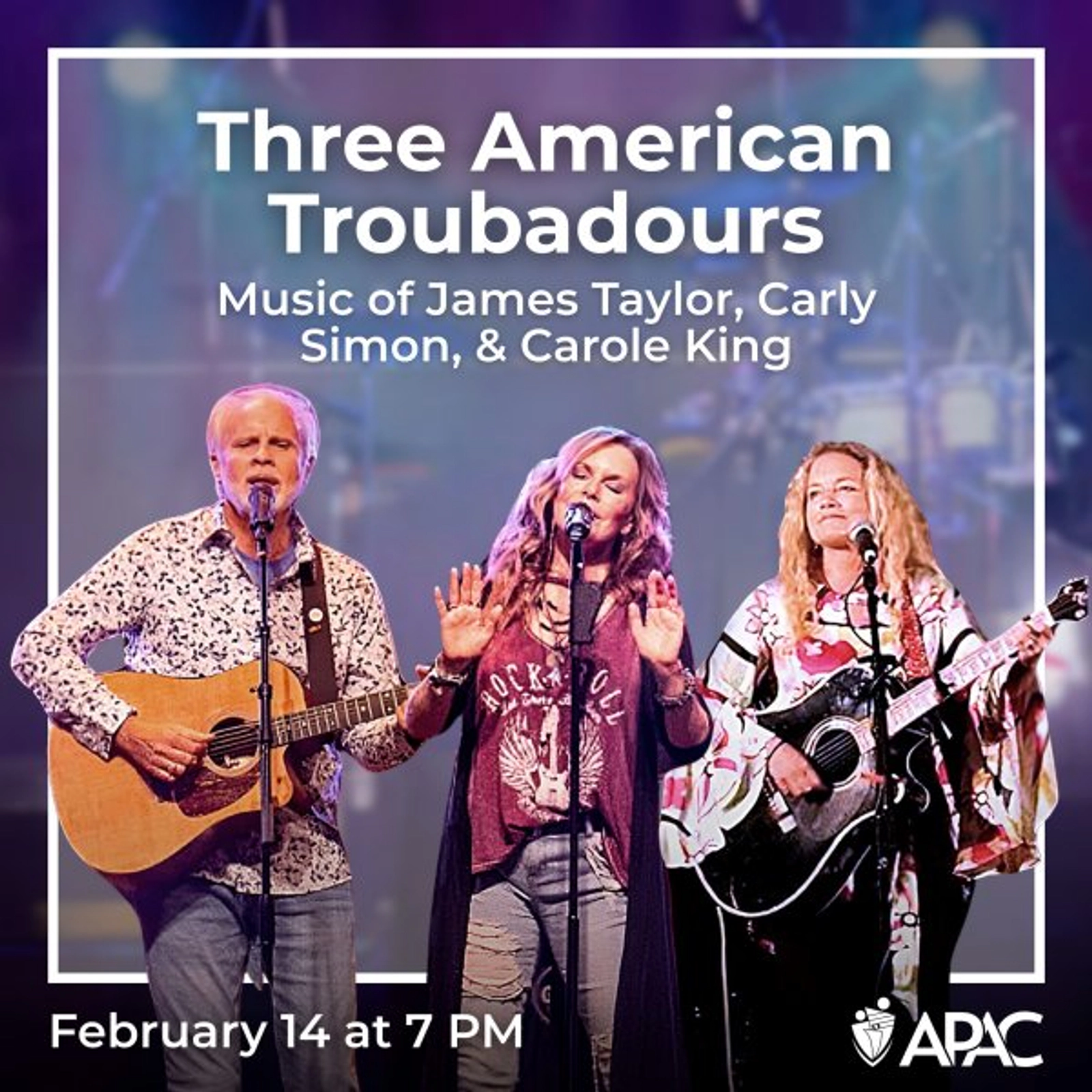 Free Ticket Friday: Three American Troubadours