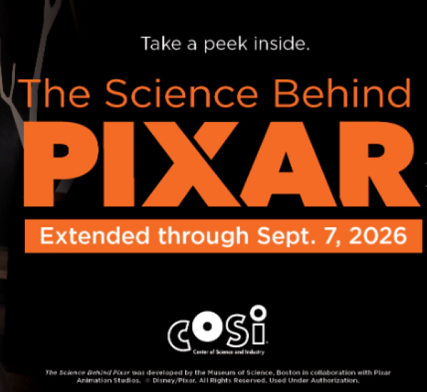Free Ticket Friday: The Science Behind Pixar 4-pack