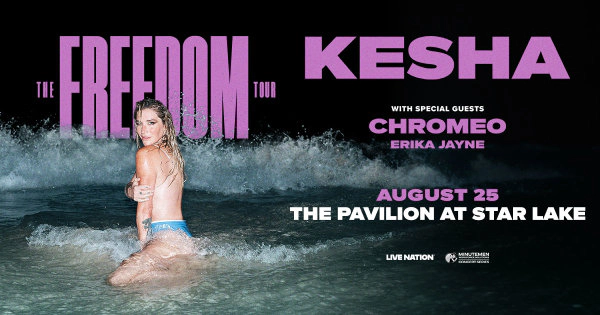 Kesha at The Pavilion at Star Lake 8.25.26