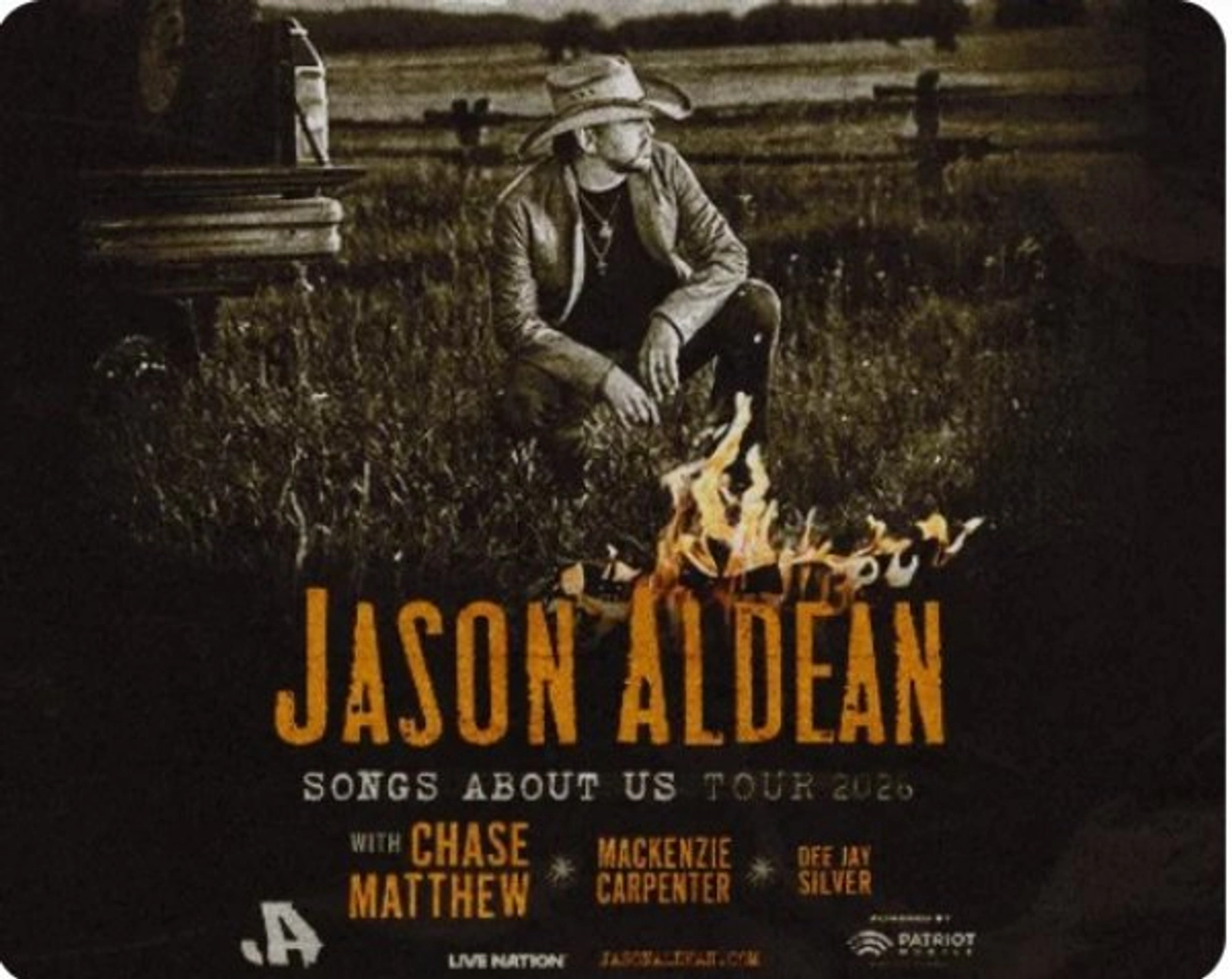 Win Tickets to see Jason Aldean at Bethel Woods!