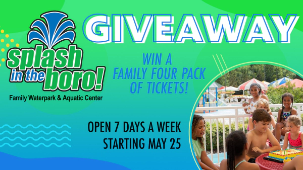 Win the family tickets to Splash in the Boro!