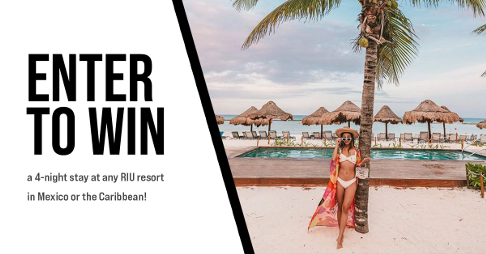 Win a trip for two to Mexico or the Caribbean