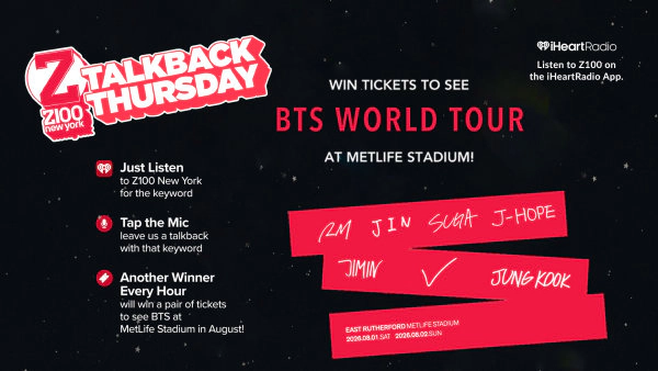 Win Tickets To See BTS LIVE In Concert!