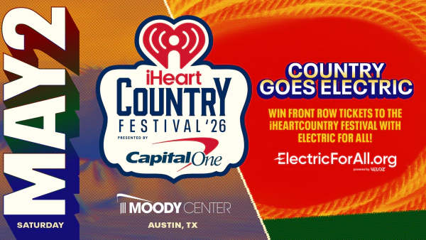 Win Front Row Tickets to the iHeartCountry Festival with Electric For All Sweepstakes