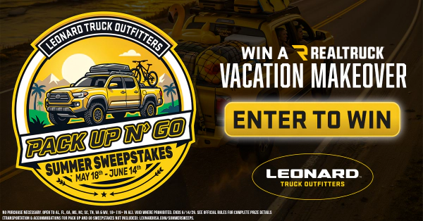 Pack Up and Go Sweepstakes