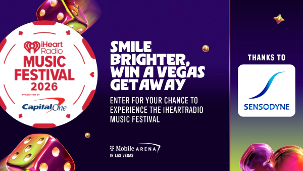 Enter for Your Chance to Experience the iHeartRadio Music Festival, Thanks to Sensodyne
