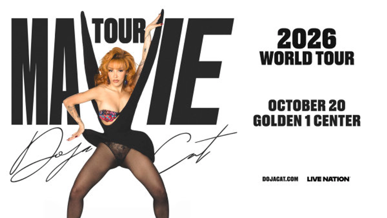 Enter To Win Tickets To See Doja Cat Coming Oct. 20, 2026 At Golden 1 Center!
