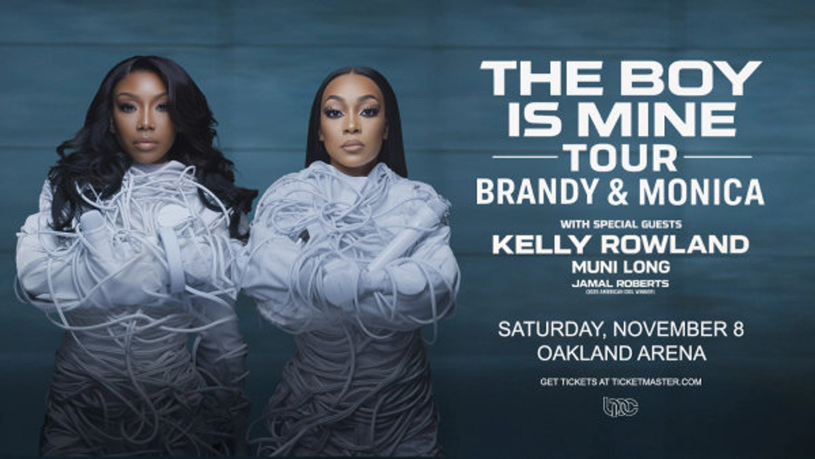 Listen To Win Tickets To See Brandy & Monica Coming November 8th At Oakland Arena!