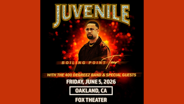 Enter To Win Tickets To See Juvenile Coming June 5th To Fox Theater in Oakland!