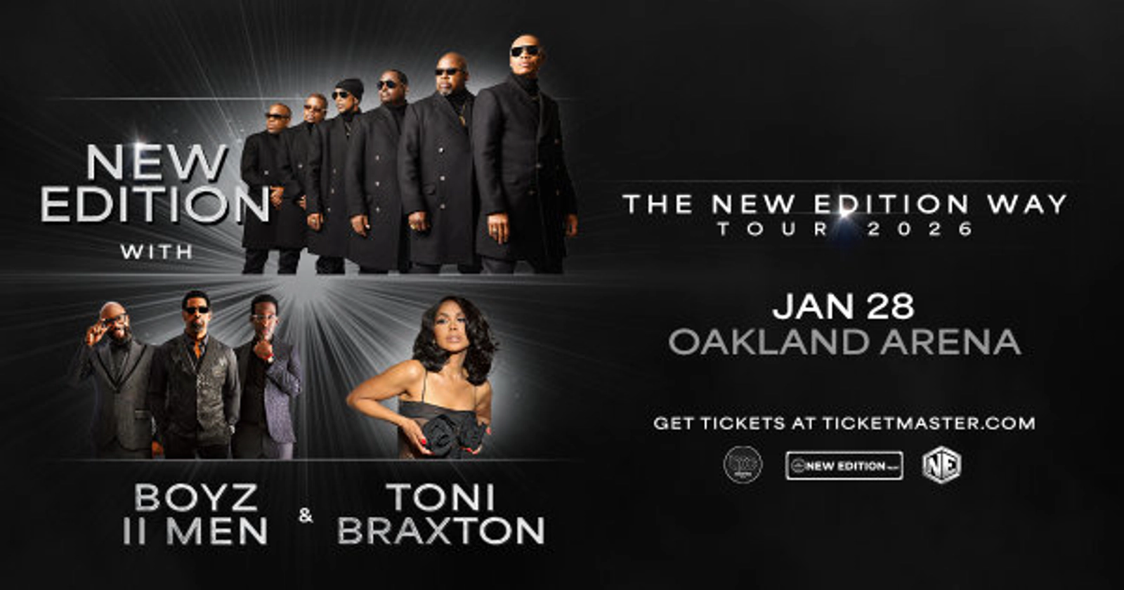 Enter To Win Tickets To See New Edition Coming January 28th At Oakland Arena!