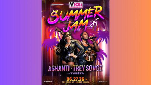 Listen For A Chance To Win Tickets For The V101.1 Summer Jam Coming June 27th To The Venue At Thunder Valley!