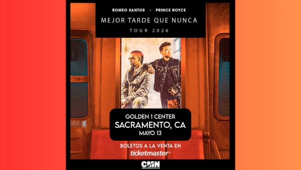 Enter For A Chance To Win Tickets To See Romeo Santos Coming May 13th To The Golden 1 Center!