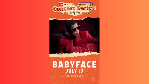 Listen To Win Tickets To See Babyface Playing On July 17th At The California State Fair At Cal Expo!