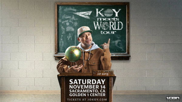 Listen To Strawberry At Noon And Short-E At 4p To See Jo Koy November 14th At The Golden 1 Center!