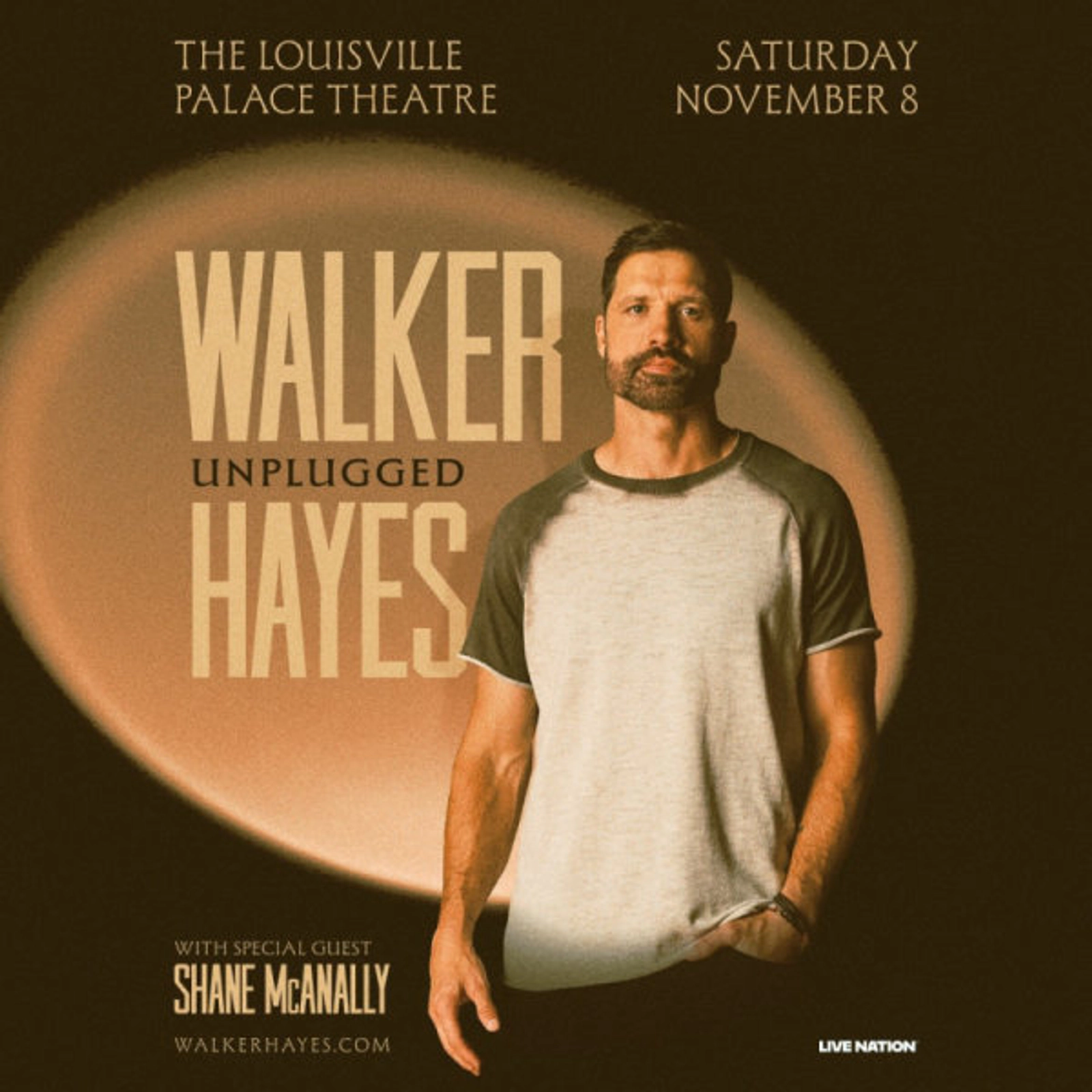 Walker Hayes at Louisville Palace on November 8, 2025