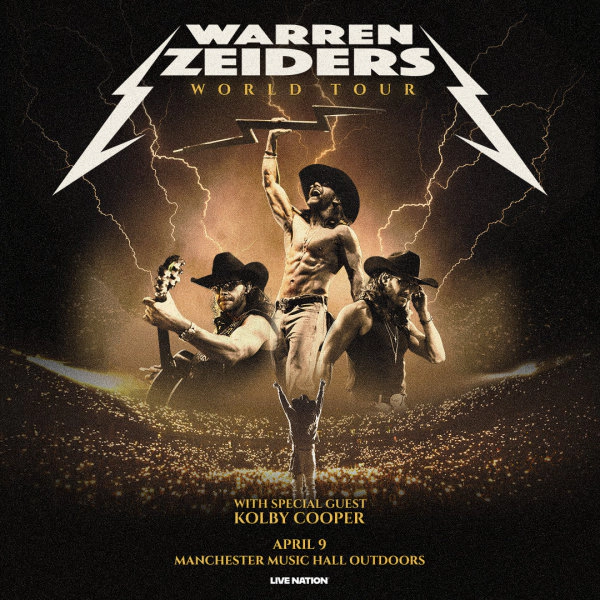 Warren Zeiders at Manchester Music Hall on April 9, 2026