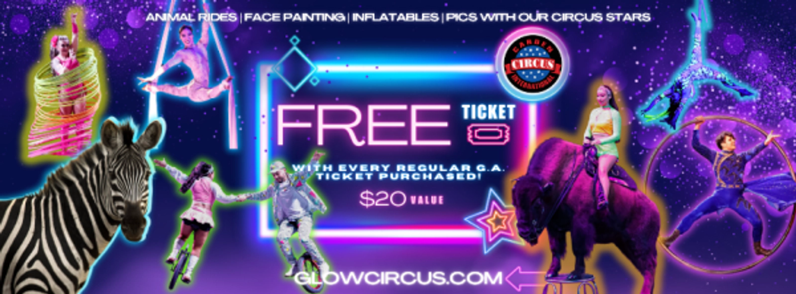 Enter to Win Tickets to Carden International Presents Kosair Shrine Circus!