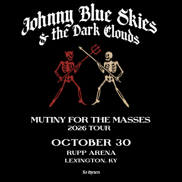 Johnny Blue Skies & the Dark Clouds at RUPP Arena on October 30, 2026