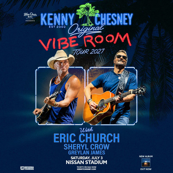 Kenny Chesney @ Nissan Stadium 7.4.27 Ticket Giveaway