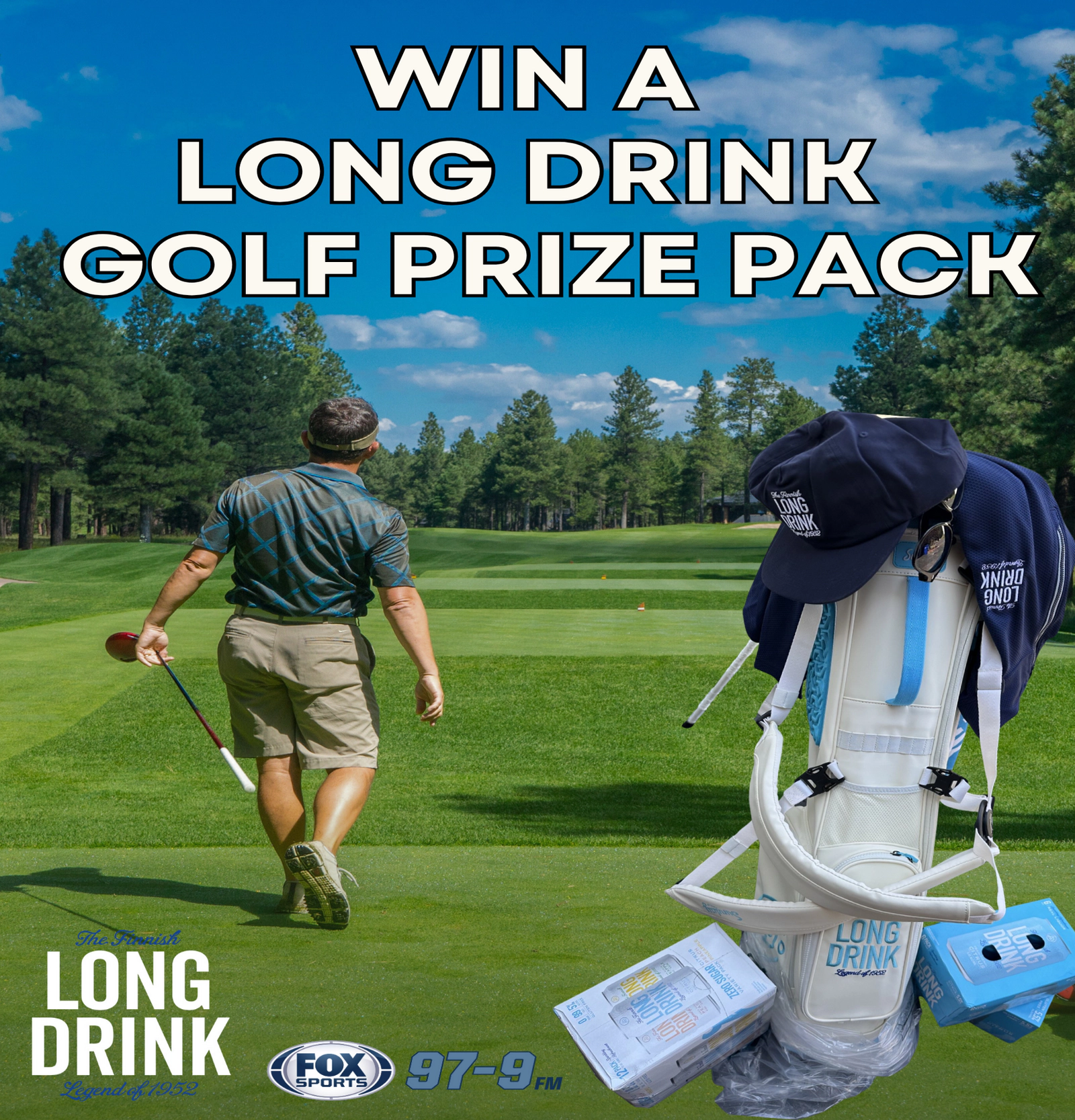 Win the Ultimate Long Drink Golf Prize Pack!