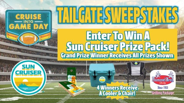 Win a Sun Cruiser Football Prize Pack!