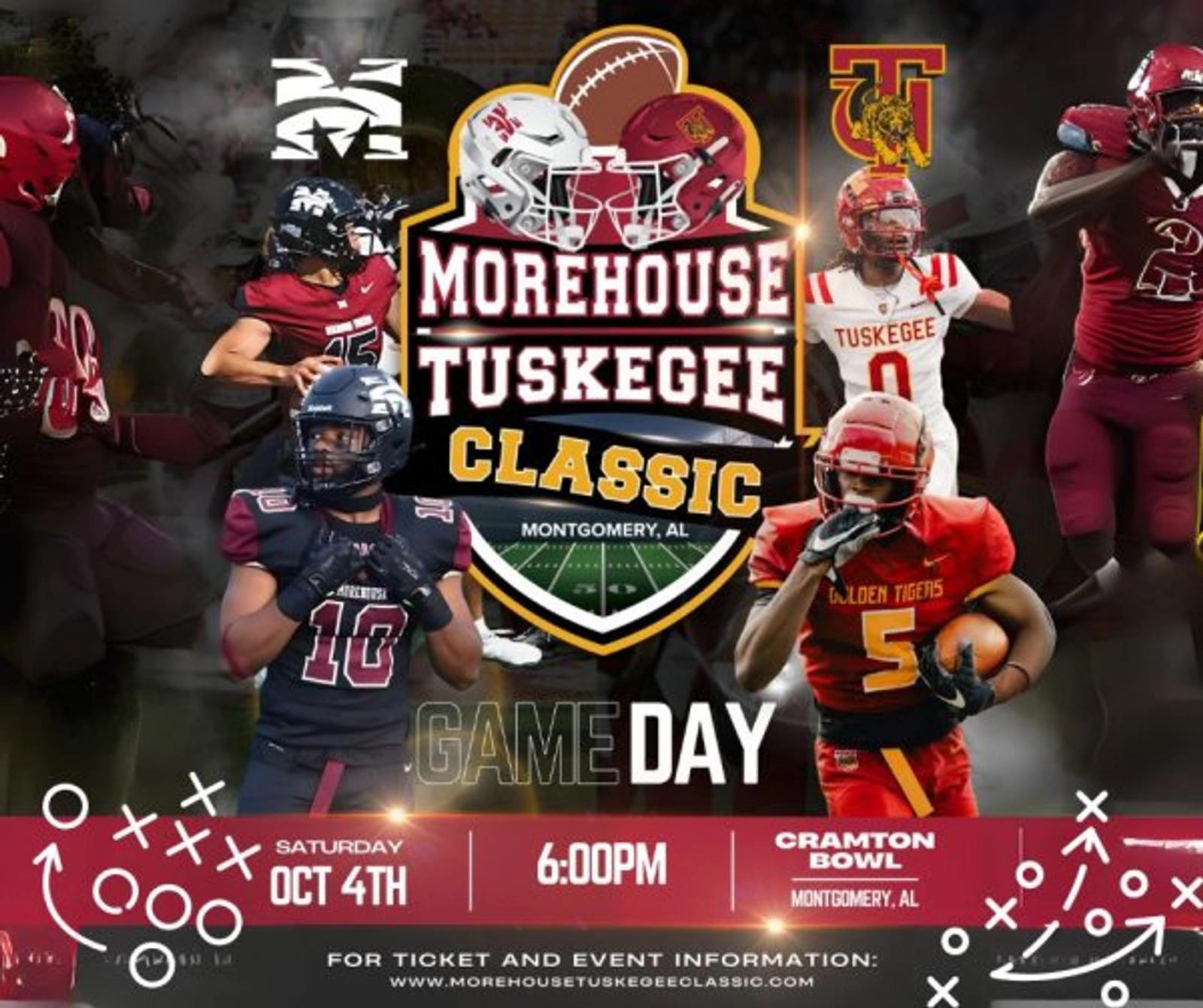 Win tickets to the Morehouse vs. Tuskegee Classic!