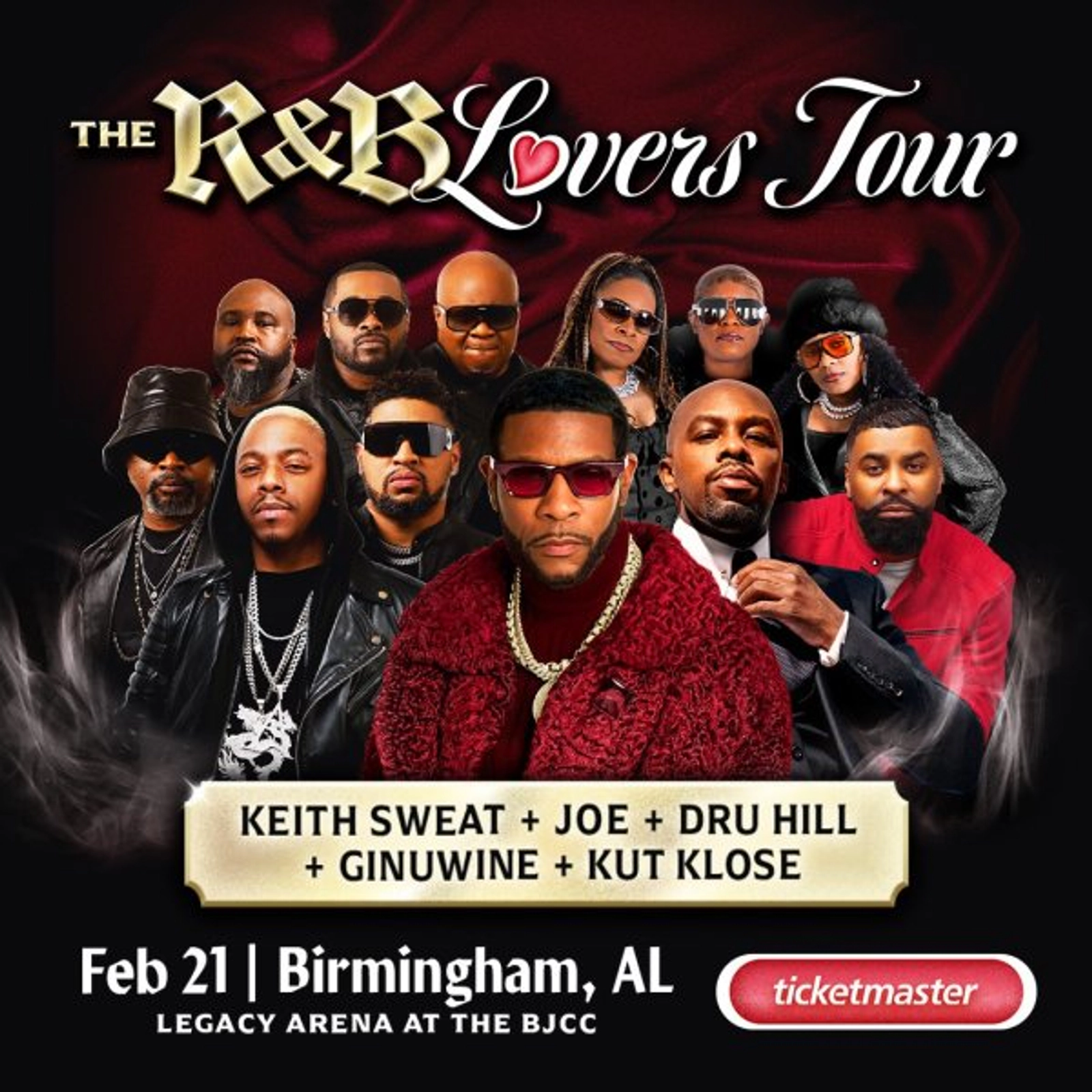 Enter for your chance to win tickets to the R&B Lovers Tour!