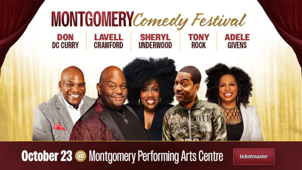 Win Tickets To The Montgomery Comedy Festival on October 23rd!