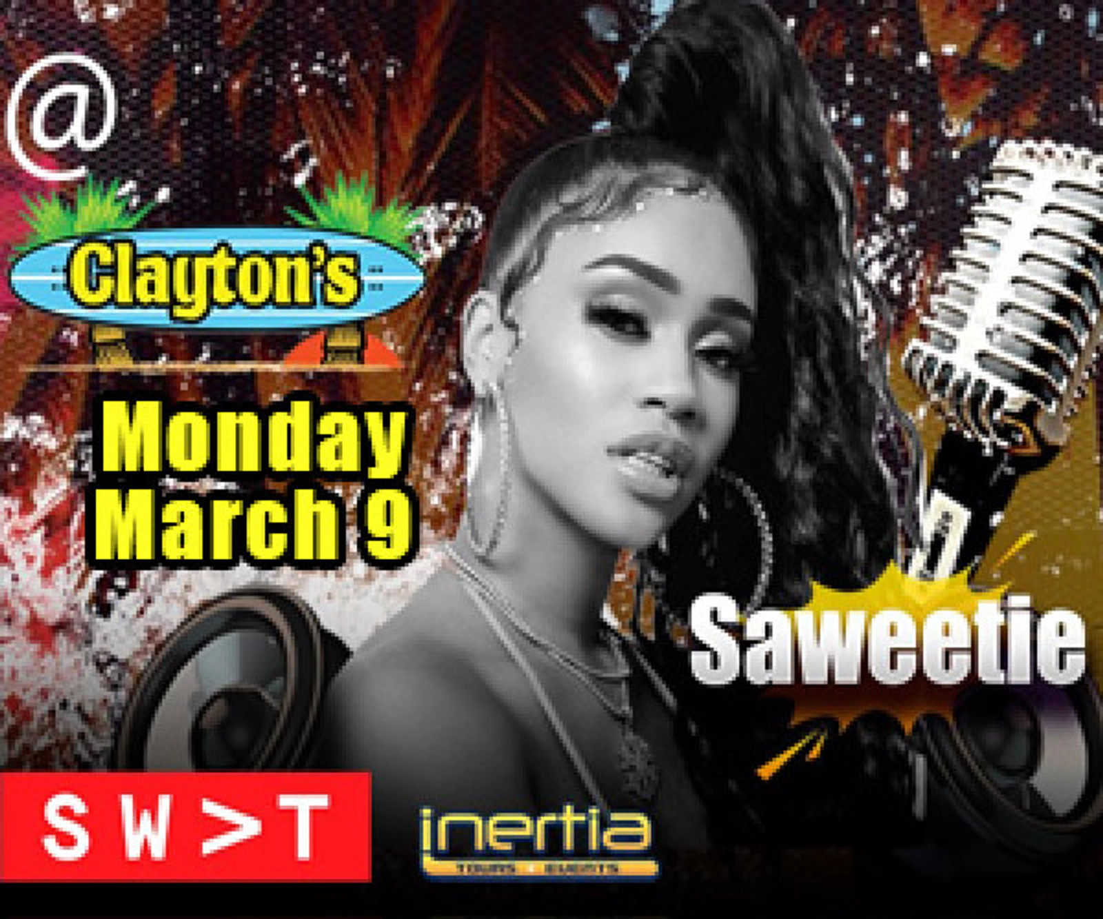 Register to win tickets to Saweetie at Claytons Beach Bar - Thumbnail Image