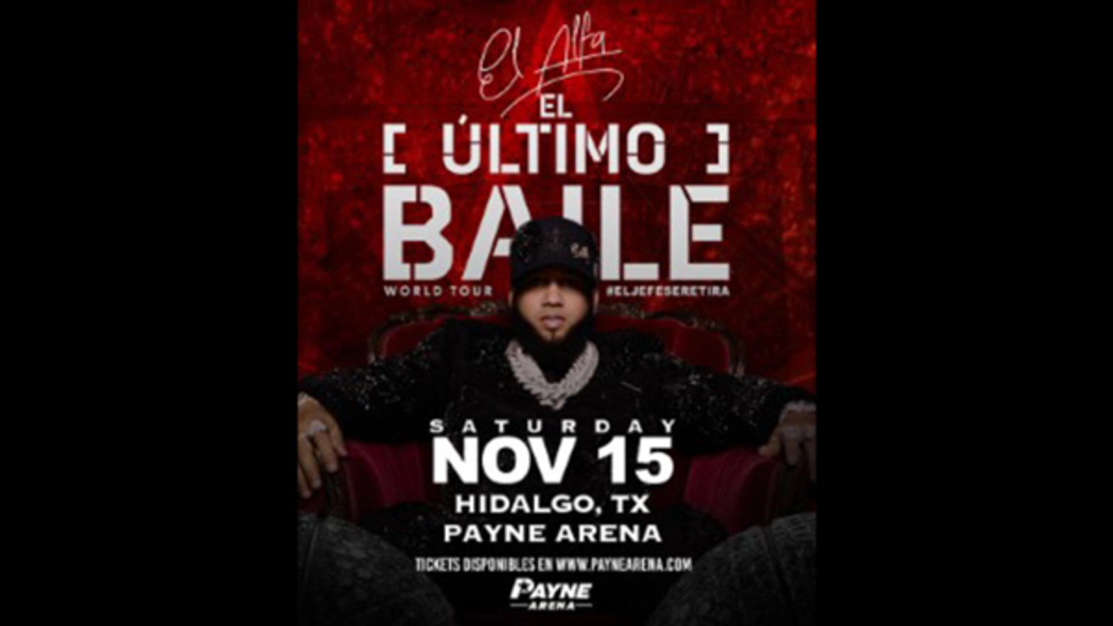 Win Tickets to El Alfa, November 15th!