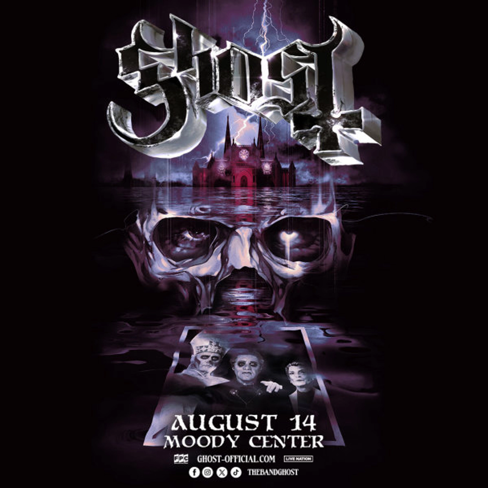 WIN TICKETS TO SEE GHOST AT MOODY IN 2025! AM 1300 THE ZONE AM 1300