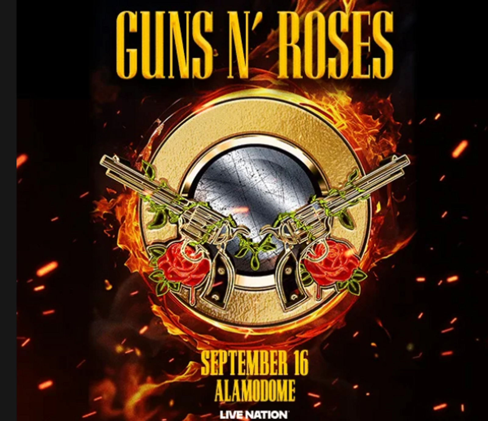 ENTER FOR A CHANCE TO WIN GUNS N' ROSES!!