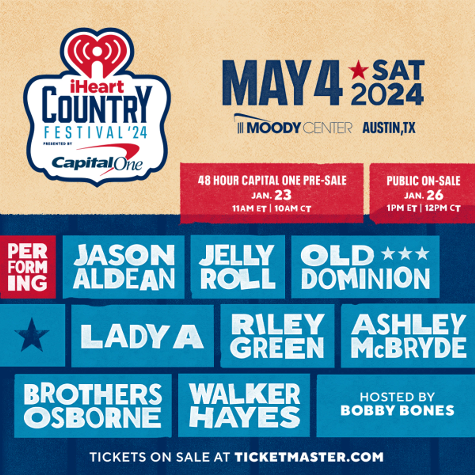 Win tickets to iHeartCountry Festival 2024! 98.1 KVET 98.1 KVET