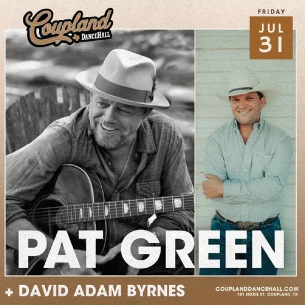 WIN TICKETS TO SEE PAT GREEN!