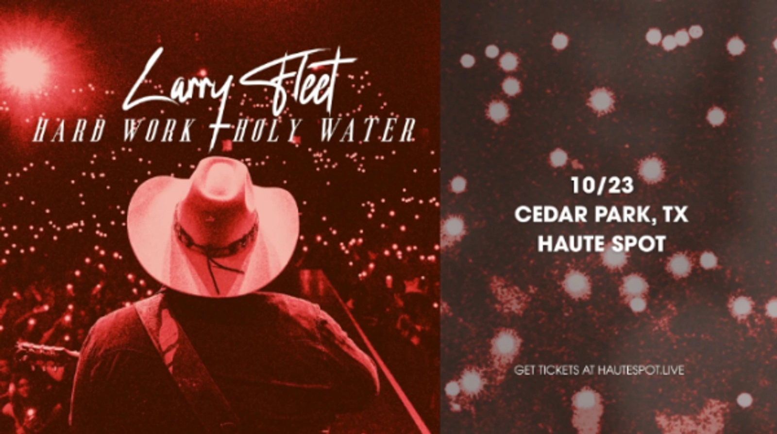 ENTER FOR A CHANCE TO WIN TICKETS TO SEE LARRY FLEET!