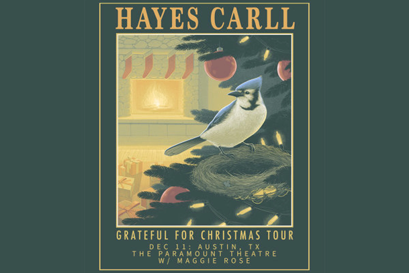WIN TICKETS TO HAYES CARLL AT THE PARAMOUNT THEATRE!