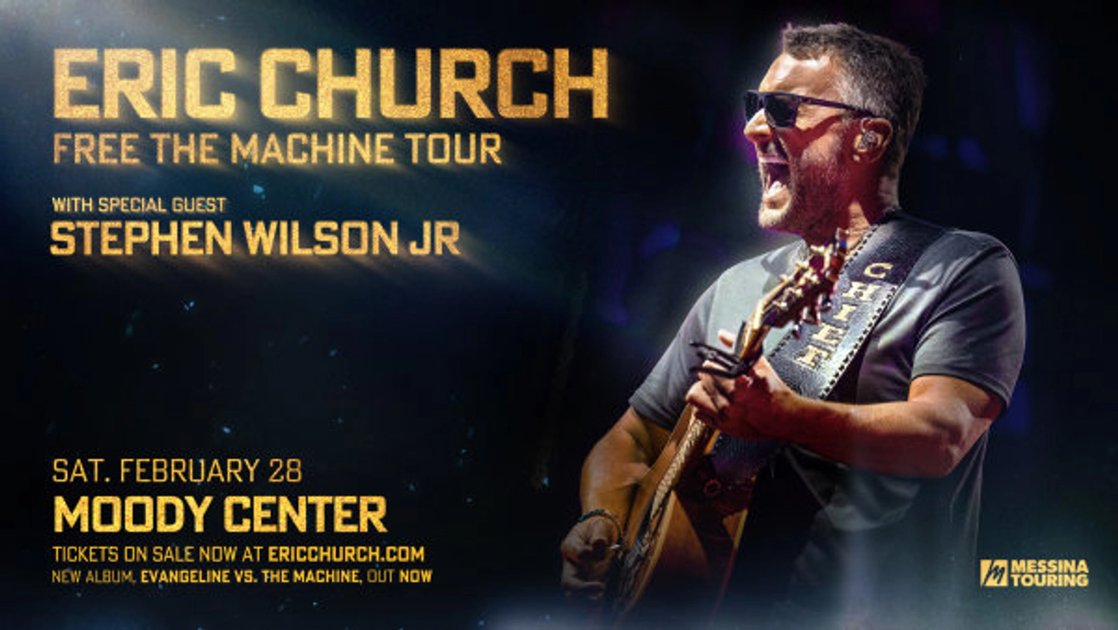ENTER FOR THE CHANCE TO WIN A PAIR OF TICKETS TO ERIC CHURCH
