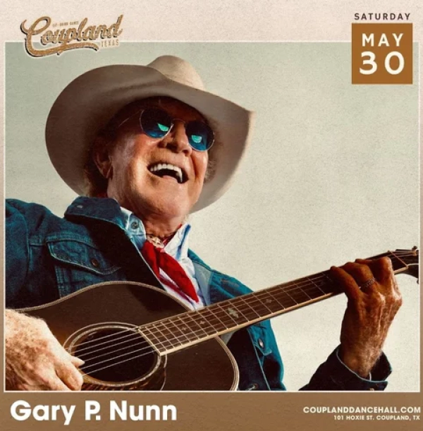 Enter for a chance to win tickets to see Gary P. Nunn