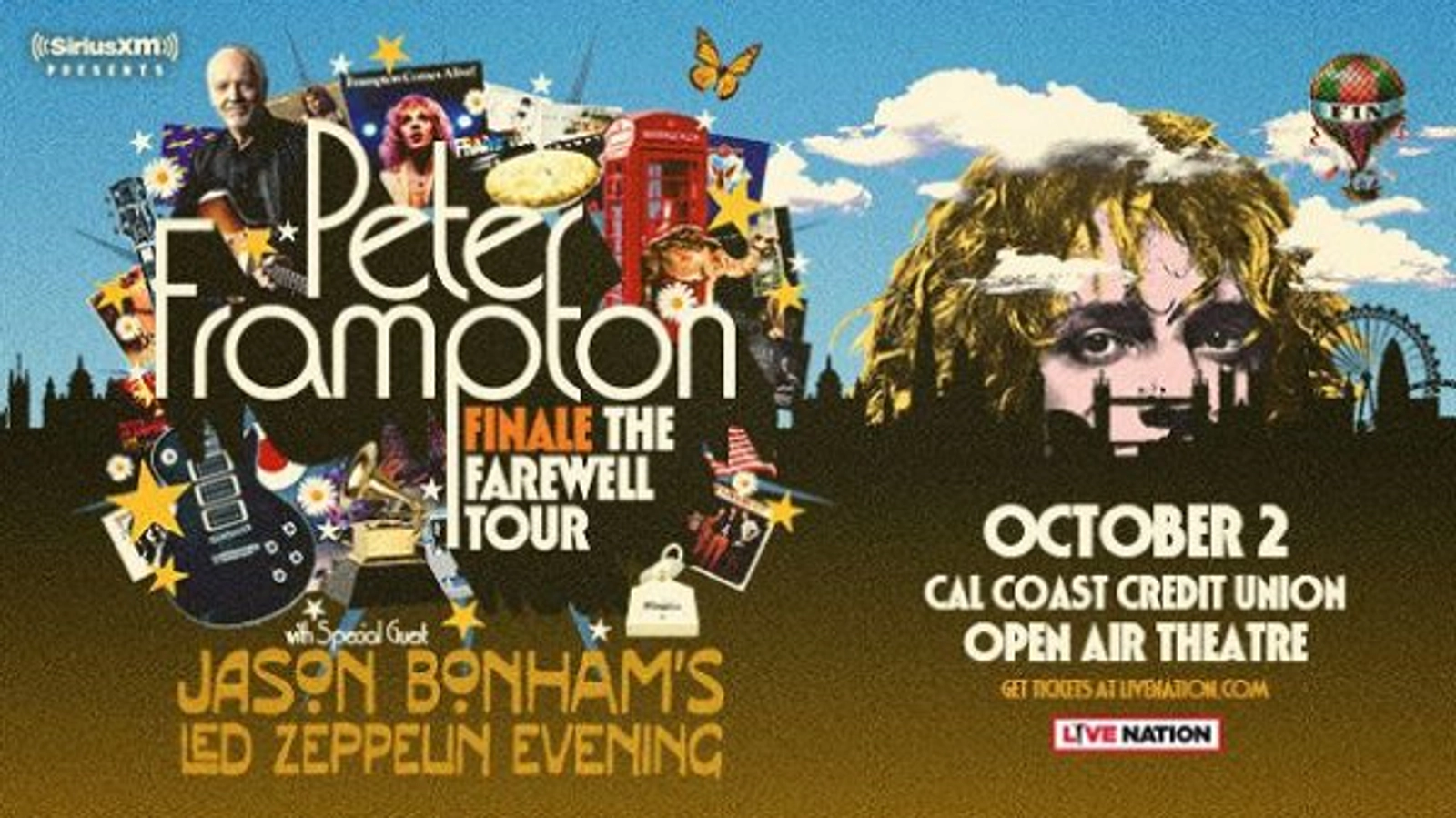  Win Peter Frampton Finale: The
Farewell Tour Tickets - Thumbnail Image