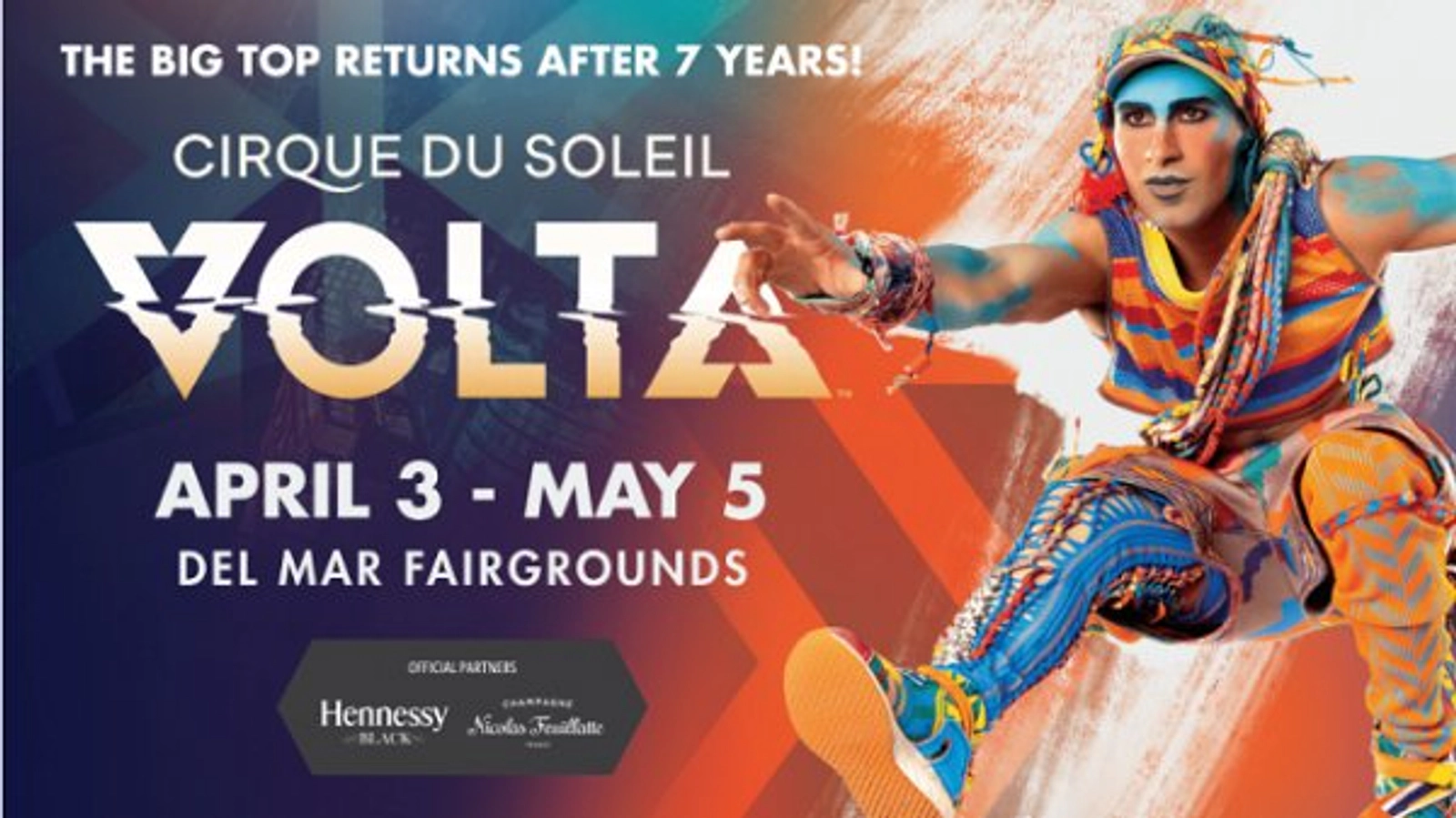 Win Cirque du Soleil VOLTA Tickets - Thumbnail Image