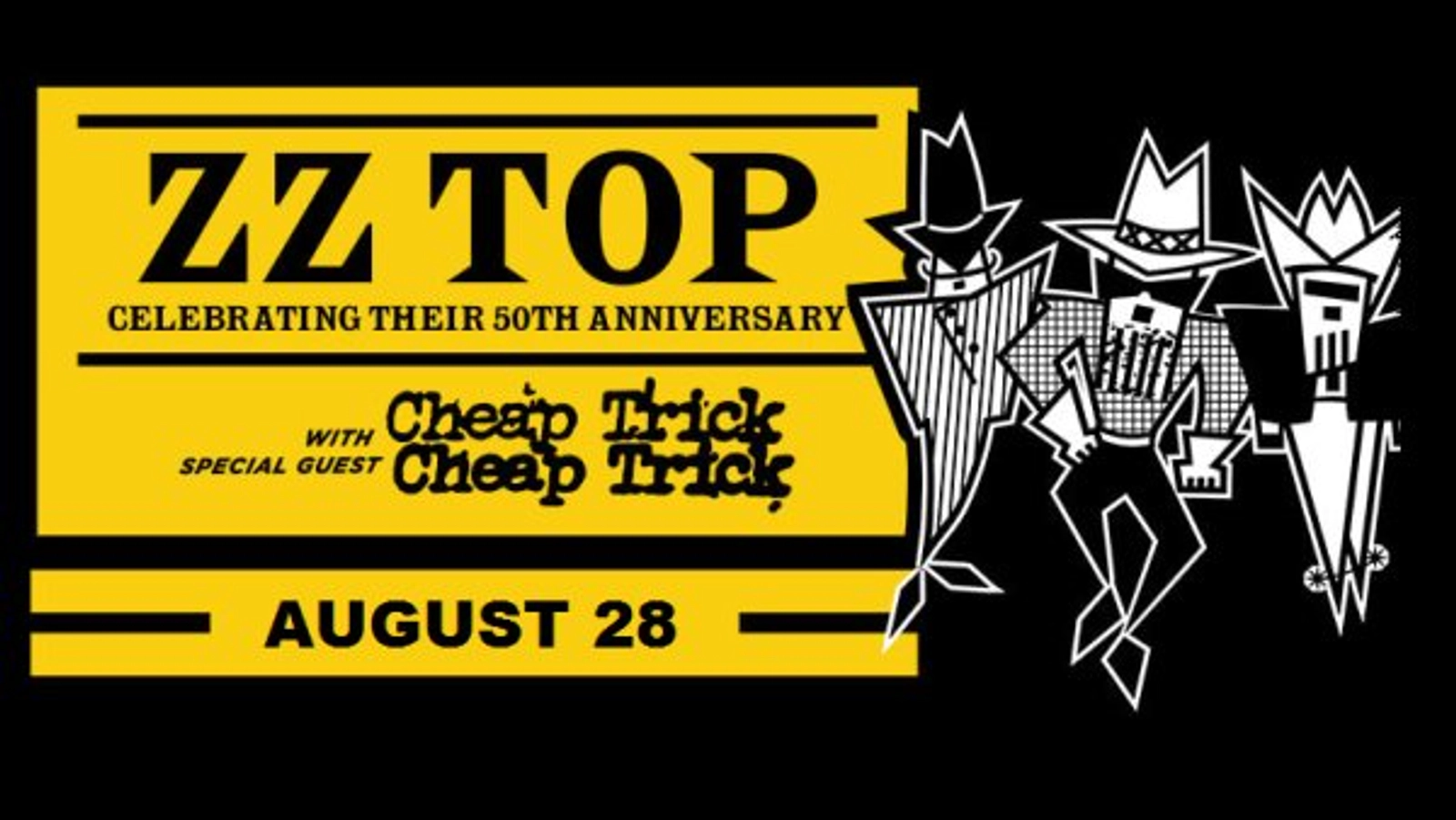 Win ZZ Top with Cheap Trick Tickets - Thumbnail Image