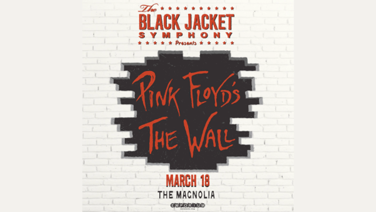 Win Tickets to The Black Jacket Symphony Presents: Pink Floyd’s "The Wall"