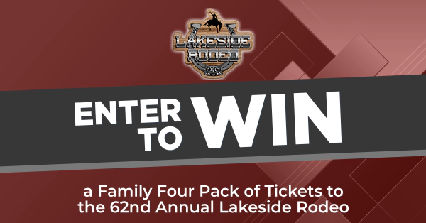 A Family Four Pack of Tickets to Lakeside Rodeo.