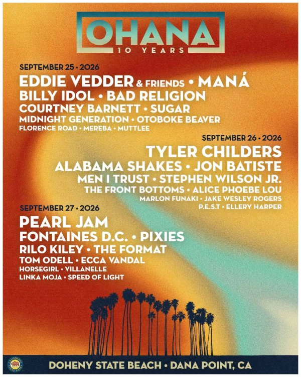 Win Tickets To Saturday At Ohana Festival!